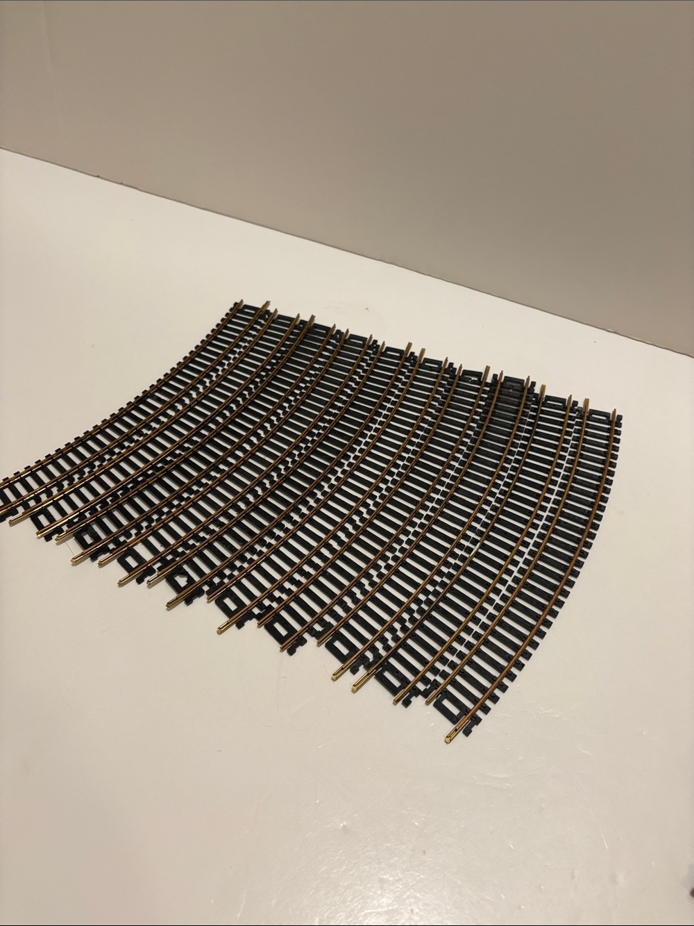 Tyco model train track, HO scale